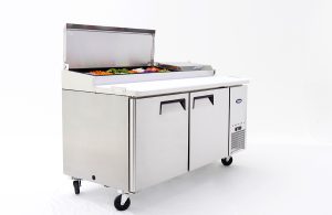 MPF8202GR — 67″ Refrigerated Pizza Prep. Table