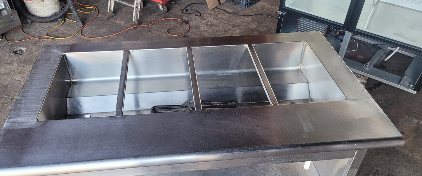 STAINLES STILL STEAM TABLE 60'' 208 VOLT 24AMP 1 PH