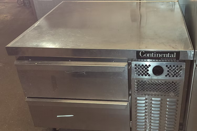 Continental D36GN 36" Chef Base w/ (2) Drawers - 115v