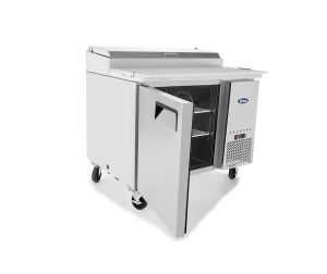MPF8201GR — 44″ Refrigerated Pizza Prep. Table