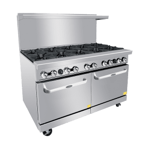 AGR-10B — 60″ Gas Range with Ten (10) Open Burners