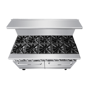 AGR-10B — 60″ Gas Range with Ten (10) Open Burners