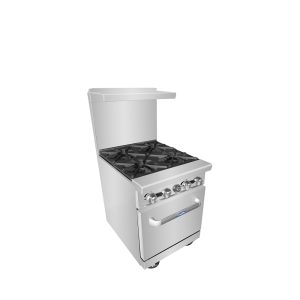 AGR-4B — 24″ Gas Range with Four (4) Open Burners