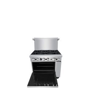 AGR-6B — 36″ Gas Range with Six (6) Open Burners