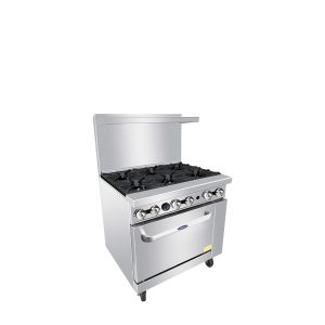 AGR-6B — 36″ Gas Range with Six (6) Open Burners