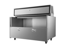 AMC-5801 – 16 Crate Forced Air Milk Cooler-58''