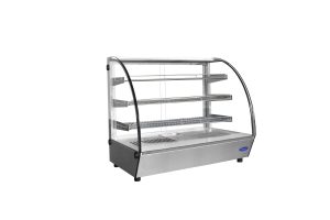 CHDC-44 — Countertop Heated Curved Display Case (4.4 cu ft)