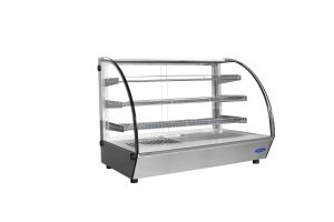 CHDC-56 — Countertop Heated Curved Display Case (5.6 cu ft)