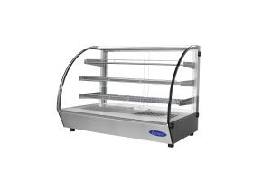 CHDC-56 — Countertop Heated Curved Display Case (5.6 cu ft)