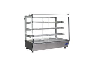 CHDS-53 — Countertop Heated Square Display Case (5.3 cu ft)