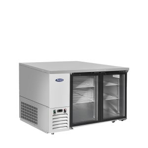 MBB48GGR — 48″ Back Bar Cooler with Glass Doors