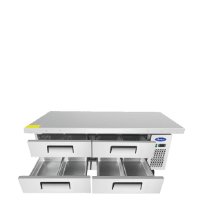 MGF8454GR — 76″ Refrigerated Chef Base, Extended Top