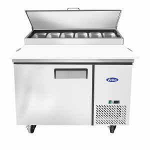 MPF8201GR — 44″ Refrigerated Pizza Prep. Table