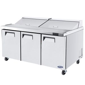 MSF8304GR — 72″ Refrigerated Standard Top Sandwich Prep. Table