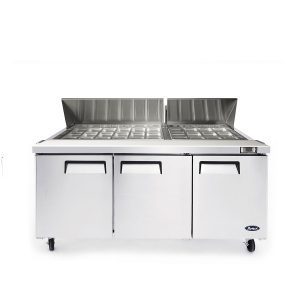 MSF8308GR — 72″ Refrigerated Mega Top Sandwich Prep. Table