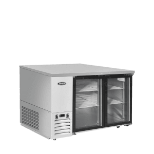 SBB48GGRAUS1 — 48″ Shallow Depth Back Bar Cooler with Glass Doors
