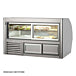 Leader ERCD60 60" Refrigerated Curved Glass Counter Deli Case with 1 Shelf