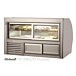 Leader ERCD96ES-R 96" Remote Refrigerated Slanted Glass Counter Deli Case with 1 Shelf