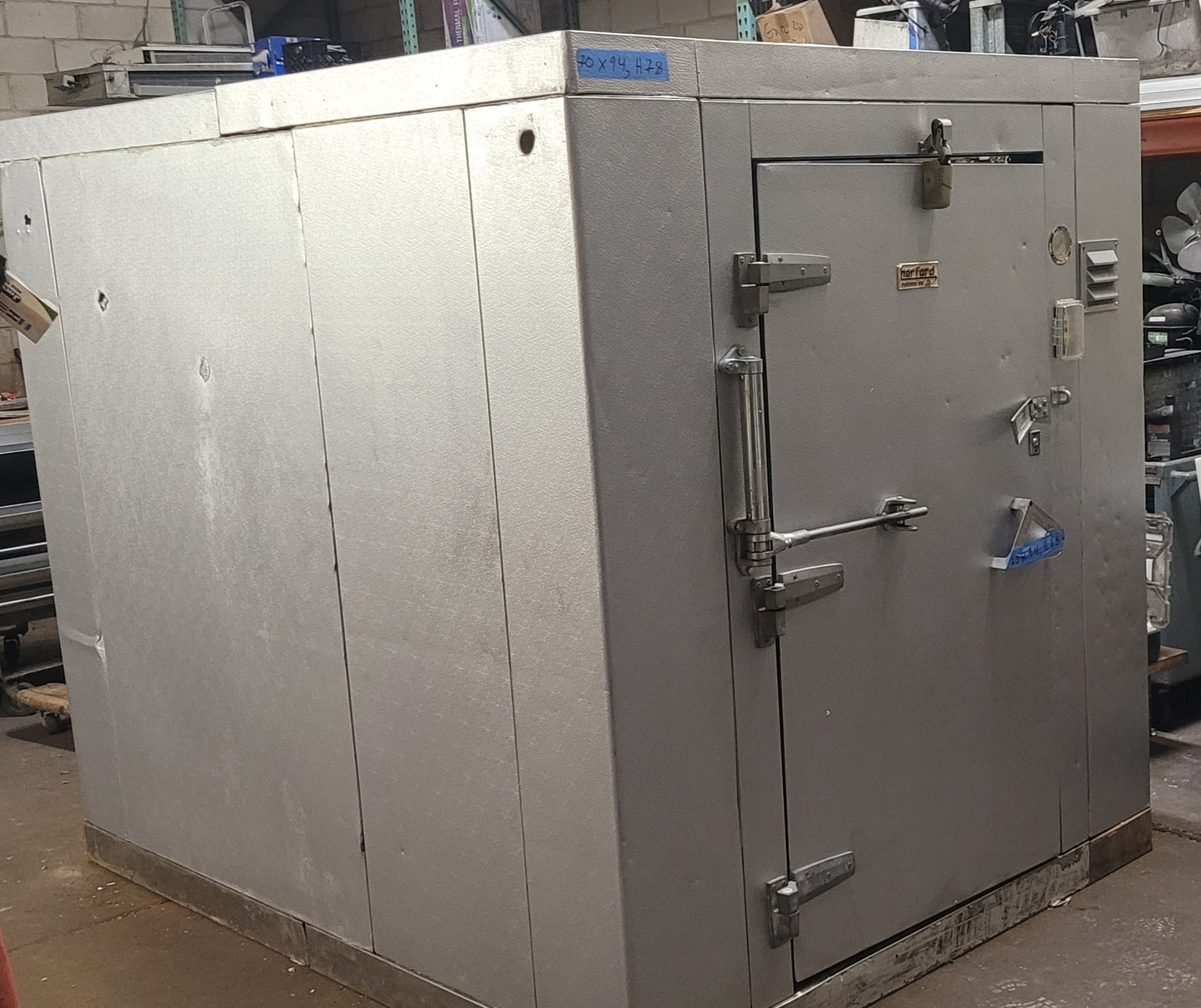 Harford Walk-in Cooler / Freezer Pre-owned 70''Wx94''Dx78''H