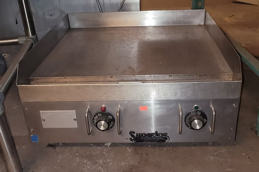 Superior Griddle 24''220 volt 1 phase.