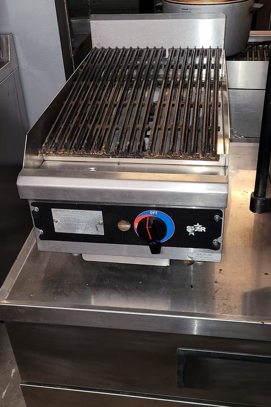 Star 6115RCBF 15" Gas Charbroiler