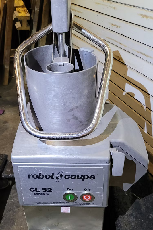 Robot Coupe CL52E 1 Speed Cutter Mixer Food Processor w/ Side Discharge, 120v