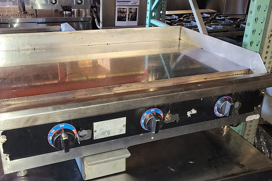 Star 636TF 36" Gas Griddle w/ Thermostatic Controls - 1" Steel Plate