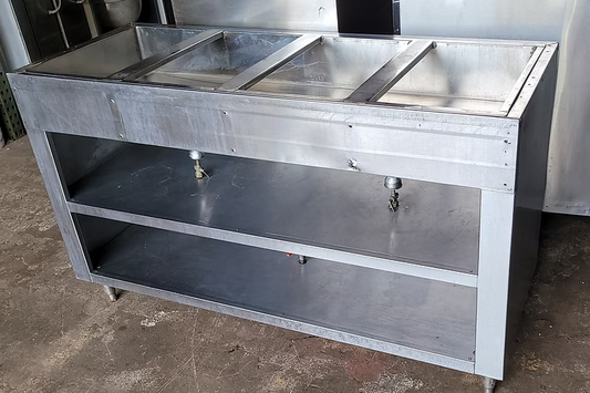 STEAM TABLE GAS 60''