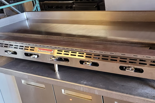 AMERICAN RANGE GRIDDLE MANUAL GAS 72''