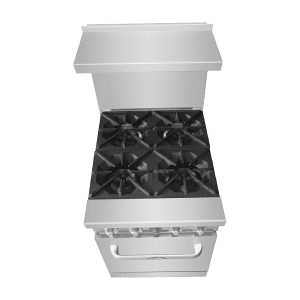 AGR-4B — 24″ Gas Range with Four (4) Open Burners