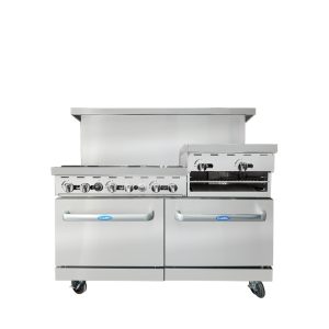 AGR-6B-24RGB – 60″ Range with Raised Griddle / Broiler