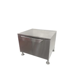 ASR-62D – Stainless Steel Combi Oven Stand with Racking and Doors