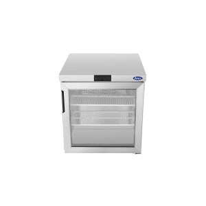 ATOSA AUR27GD – Glass Door Undercounter Refrigerator