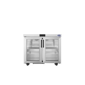 ATOSA - AUR36GD – Glass Door Undercounter Refrigerator