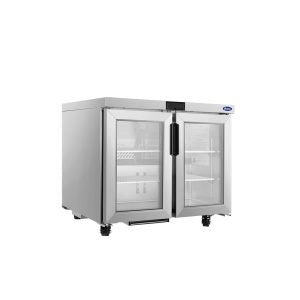 ATOSA - AUR36GD – Glass Door Undercounter Refrigerator