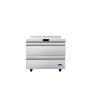 ATOSA - AWF36D2 – Worktop Freezer with Drawers & Backsplash