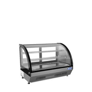 CRDC-46 — Countertop Refrigerated Curved Display Case (4.6 cu ft)