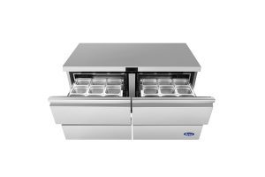 ATOSA - AUF60D4 – Undercounter Freezer with Drawers