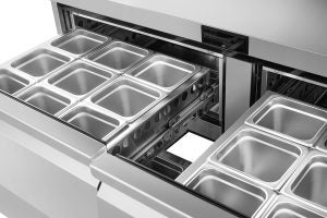 ATOSA - AUR60D4 – Undercounter Refrigerator with Drawers