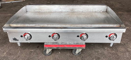 Star 648MF 48" Gas Griddle w/ Manual Controls - 1" Steel Plate,