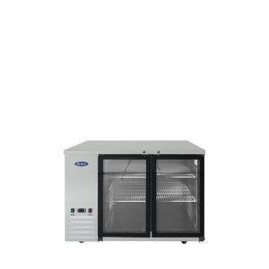 MBB48GGR — 48″ Back Bar Cooler with Glass Doors