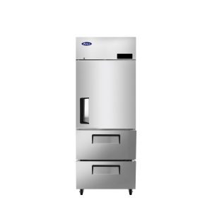 MBF8021GR –29''  Top Mount Reach-In 1 Section Freezer Top Door Bottom Drawers