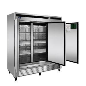 MBF8504GR — 81'' Bottom Mount Three (3) Door Reach-in Freezer