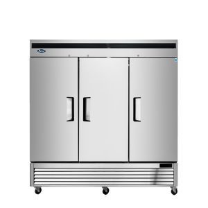 MBF8508GR — 81'' Bottom Mount Three (3) Door Reach-in Refrigerator
