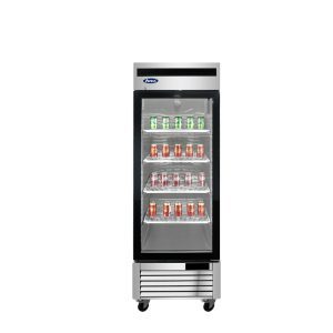 MCF8701GR — 27'' One (1) Glass Door Reach-in Freezer