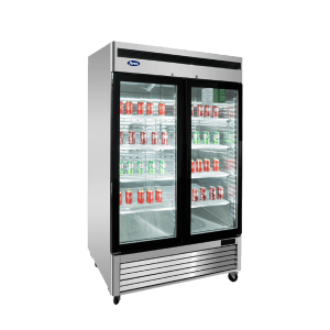 MCF8703ES — 54'' Two (2) Glass Door Reach-in Freezer