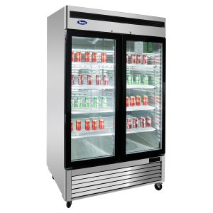 MCF8707GR — 54'' Two (2) Glass Door Merchandiser Cooler