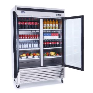 MCF8707GR — 54'' Two (2) Glass Door Merchandiser Cooler