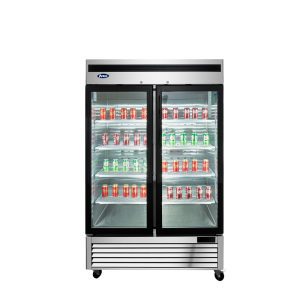 MCF8707GR — 54'' Two (2) Glass Door Merchandiser Cooler