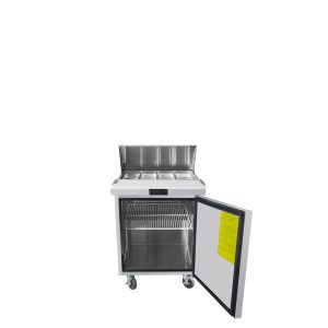 MSF8301GR — 27″ Refrigerated Standard Top Sandwich Prep. Table